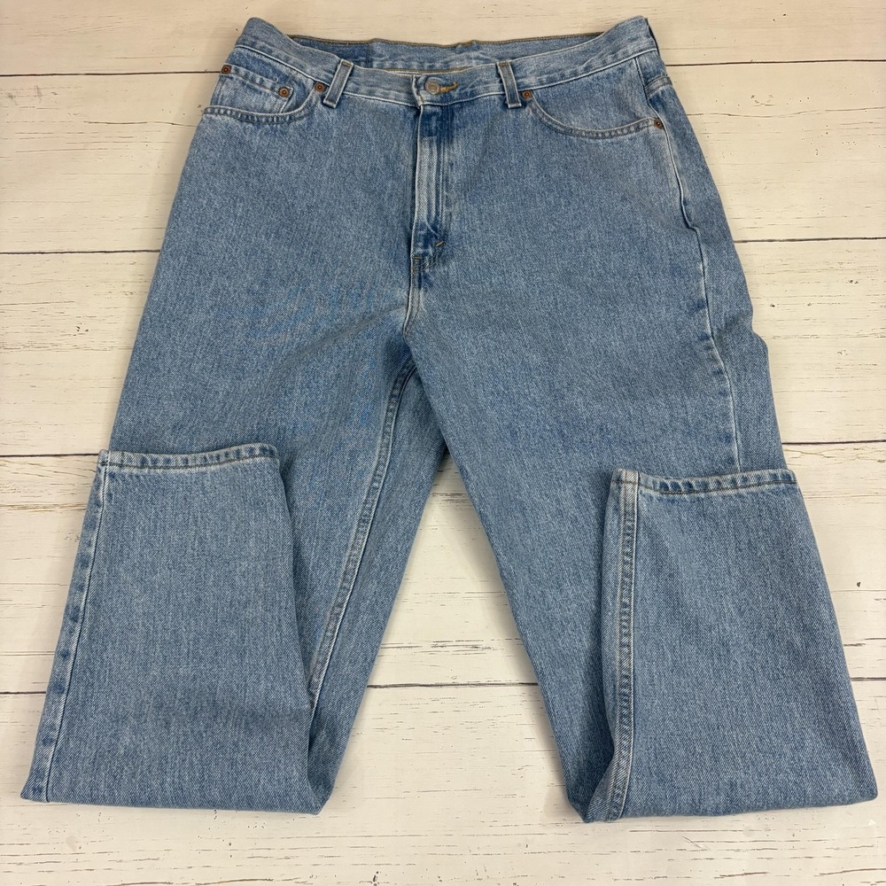 Levis 512 Slim Fit Tapered Jeans Vintage Womens 16 MIS S 35X30 High Rise